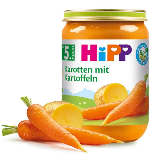 6 Pack: HiPP Carrot with Potato (6x190g)
