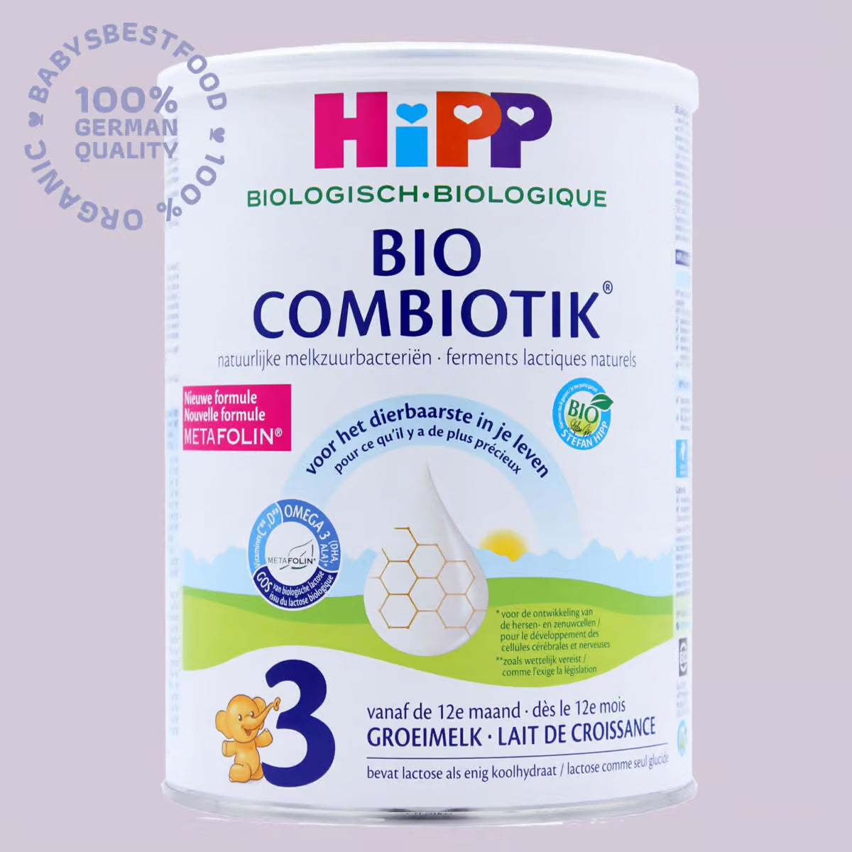 HiPP Dutch Organic Combiotic Stage 3 – Toddler Formula (800g)