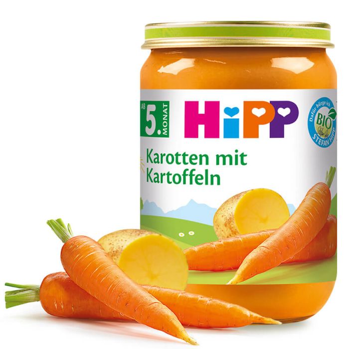 6 Pack: HiPP Carrot with Potato (6x190g)