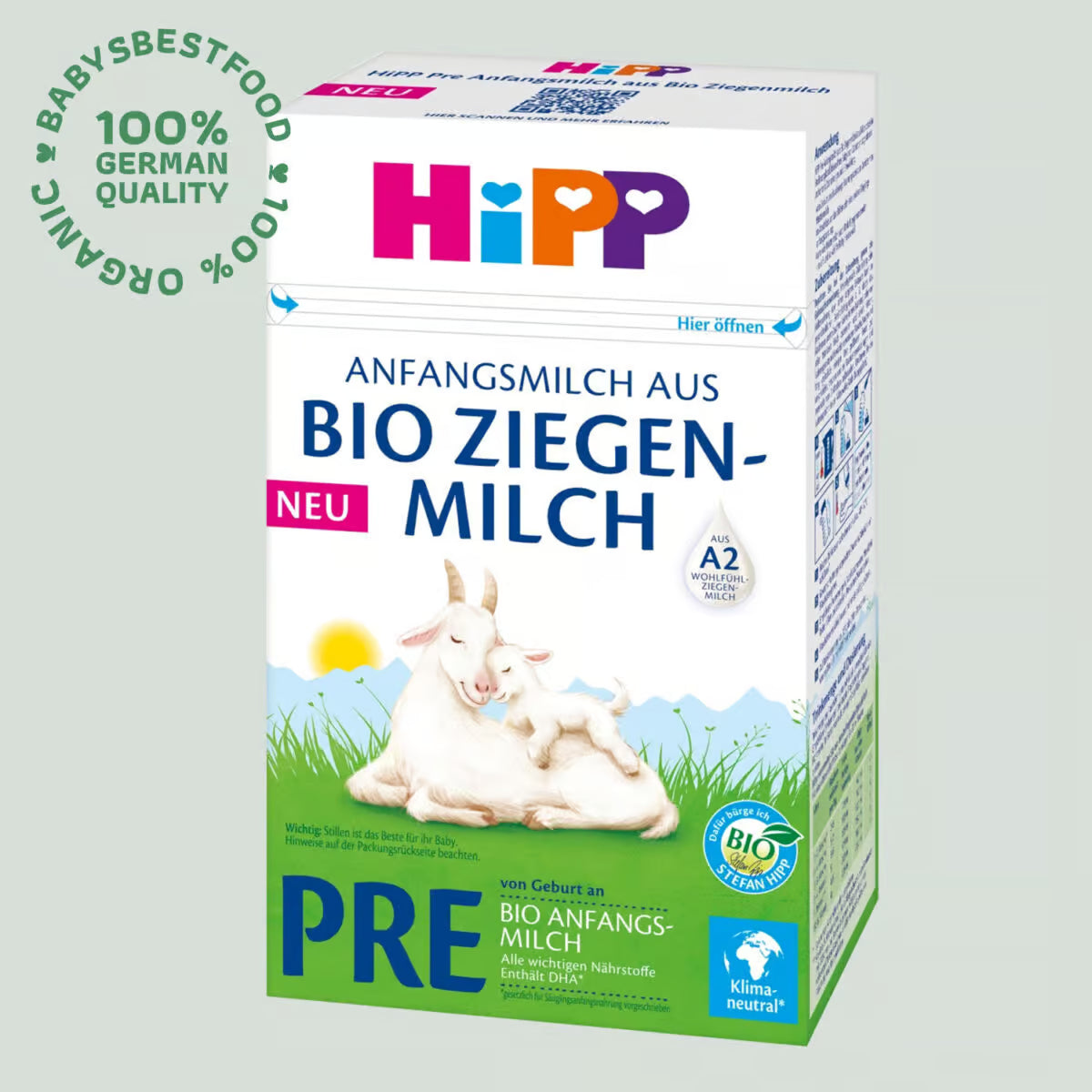 HiPP German Goat Milk Stage PRE – Organic Infant Formula (400g)