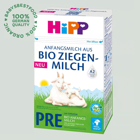 HiPP German Goat Milk Stage PRE – Organic Infant Formula (400g)