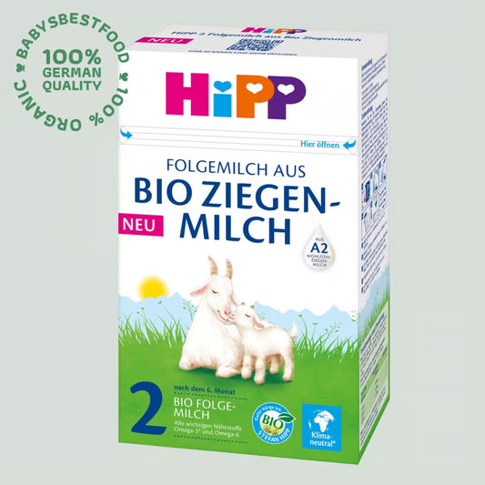 HiPP German Goat Milk Stage 2 – Organic Follow-On Formula (400g)