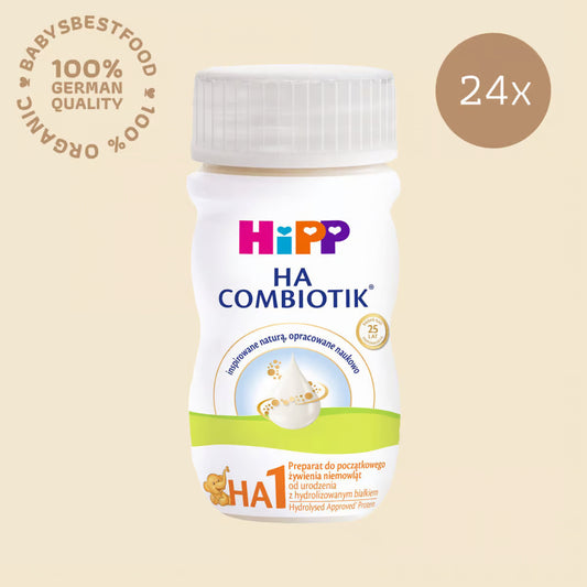 24x HiPP 1 HA-Combiotic Ready to Feed 90ml (EU-Version) (24x90ml)