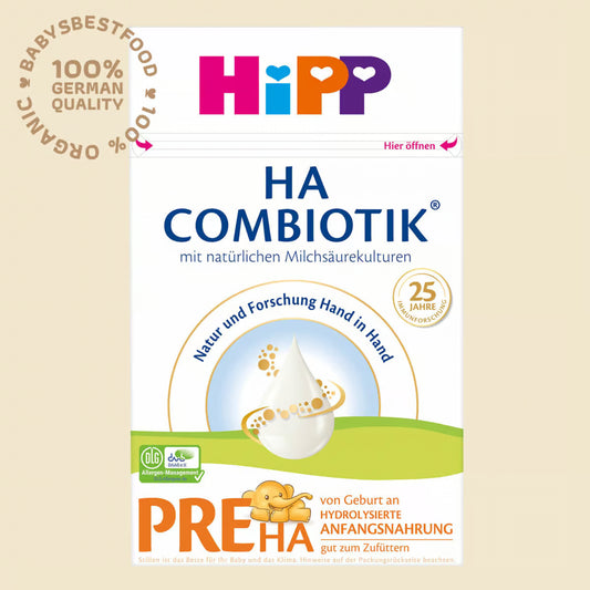 HiPP PRE HA-Combiotic – Hypoallergenic Infant Formula (600g)