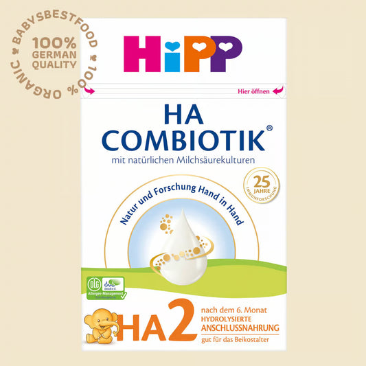 HiPP 2 HA-Combiotic – Hypoallergenic Follow-on Formula (600g)